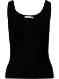 ZIMMERMANN ribbed tank top - Black