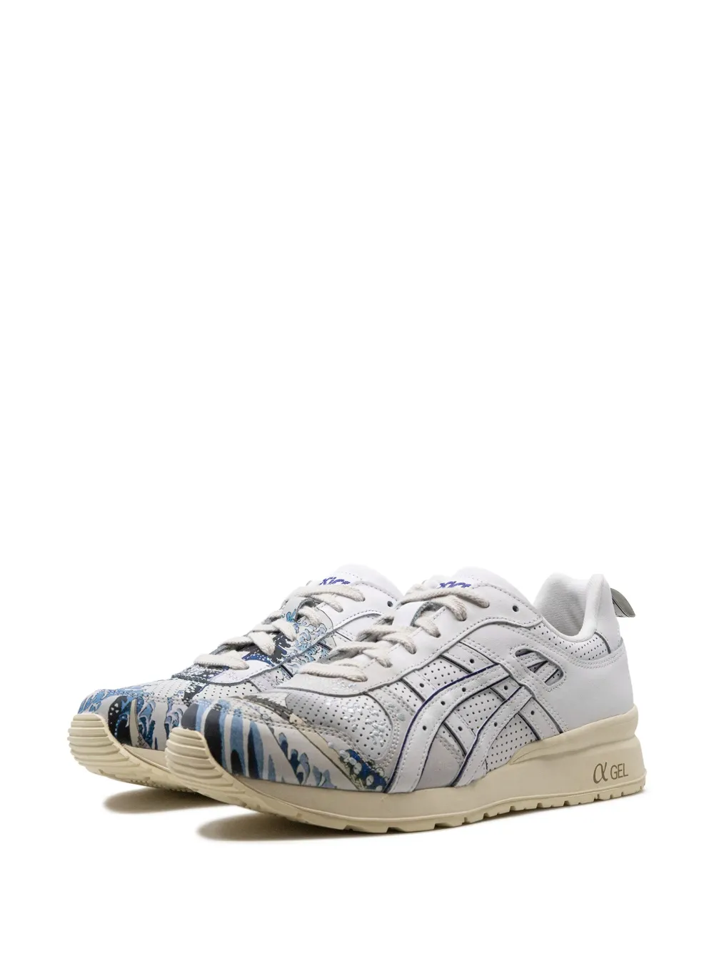 Shop Asics Gt-ii "ukiyoe" Sneakers In White