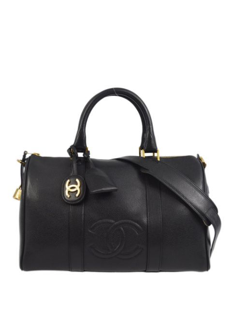 Affordable HOT SALE CHANEL 1997 two-way duffle handbag Women