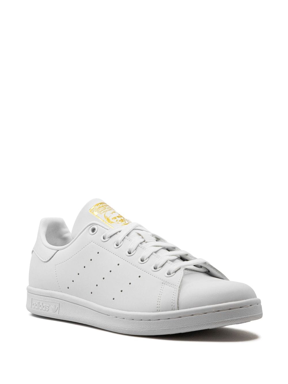 Shop Adidas Originals Stan Smith "white/gold" Sneakers