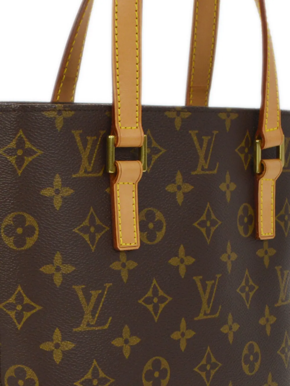 Pre-owned Louis Vuitton Vavin Pm 经典logo托特包（2002年典藏款） In Brown