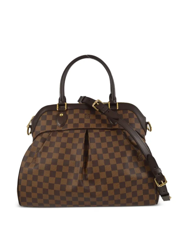 Louis Vuitton Pre Owned 2007 Trevi GM two way Bag Brown FARFETCH EG