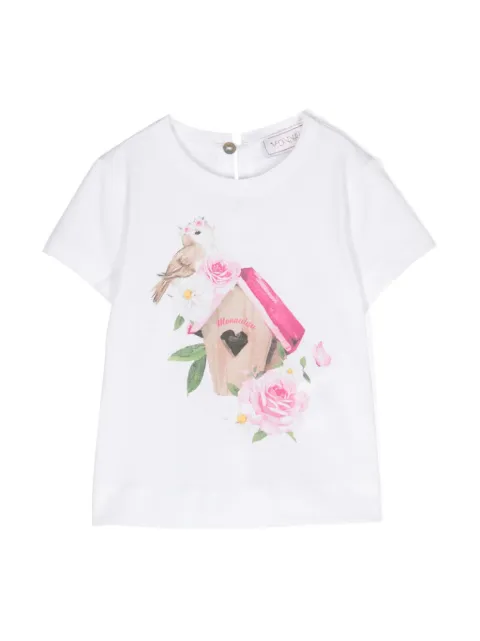 Monnalisa T-Shirt mit grafischem Print