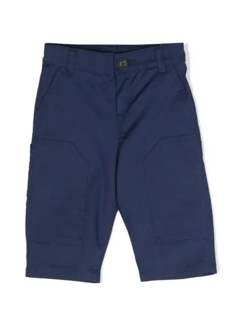 Fendi Kids pantalones rectos con dije del logo