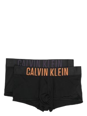 Calvin Klein Underwear Kit 2 Cuecas Boxer Com Logo No Cós - Farfetch