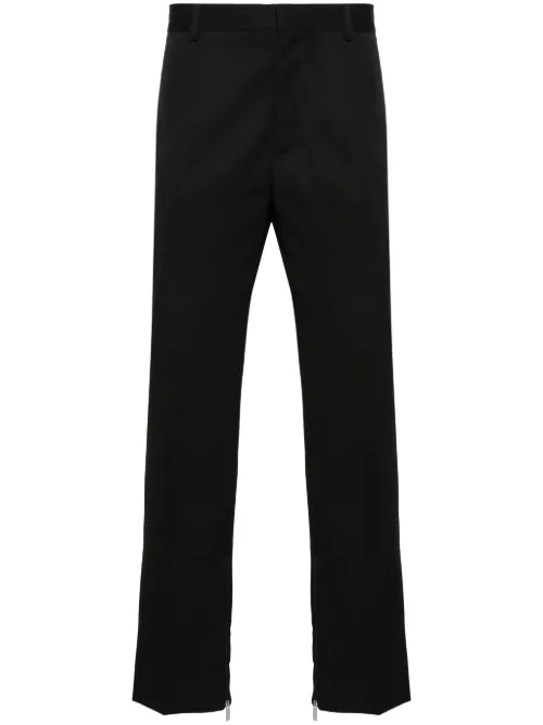 Pantalon slim à logo brodé - Off-White - Modalova
