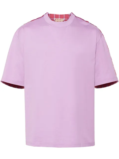 Marni contrasting-panel T-shirt