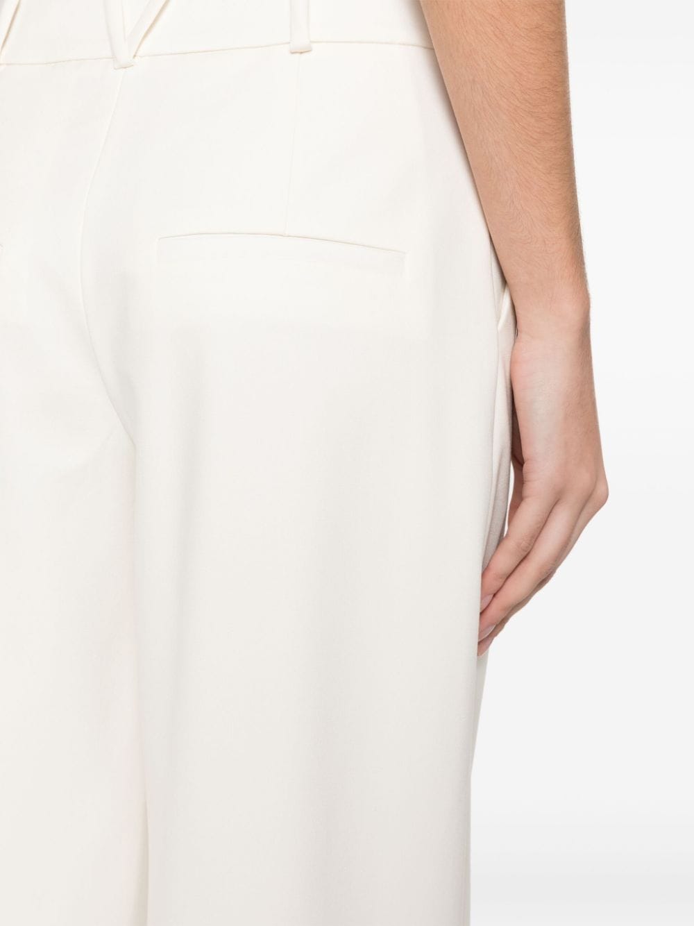 Shop Veronica Beard Lagarde Tapered Trousers In Neutrals