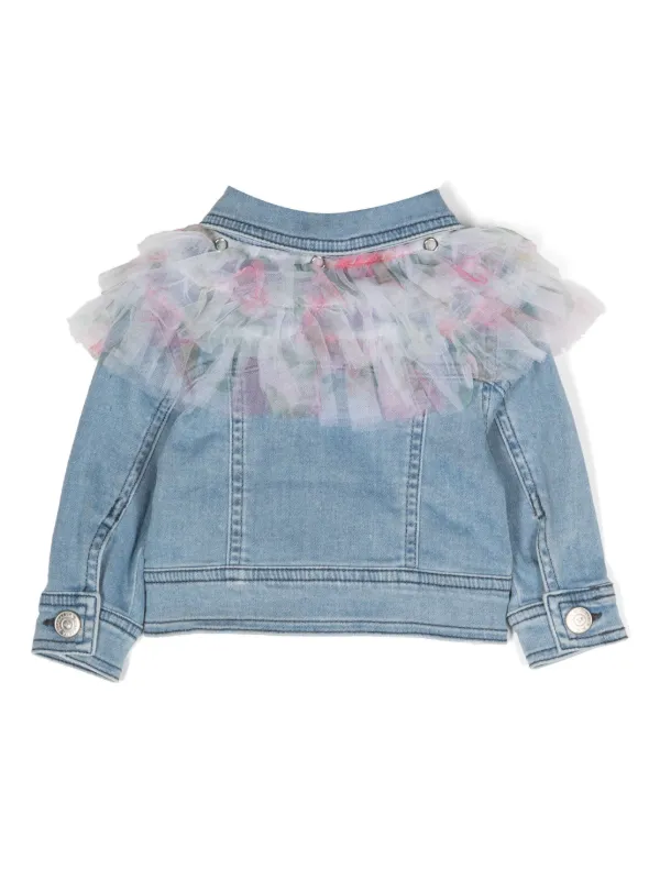 Tulle denim clearance jacket