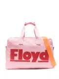 Floyd Floyd Weekender zip-up holdall - Pink