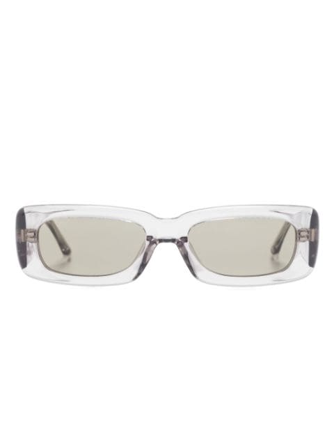 The Attico x Linda Farrow Marfa rectangle-frame sunglasses