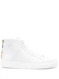 Moschino leather hi-top sneakers - White