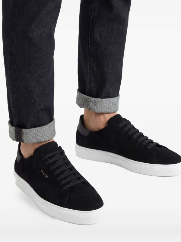 Axel Arigato Clean 90 Suede Sneakers | Black | FARFETCH ZA
