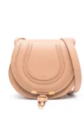 Chloé small Marcie leather bag - Brown