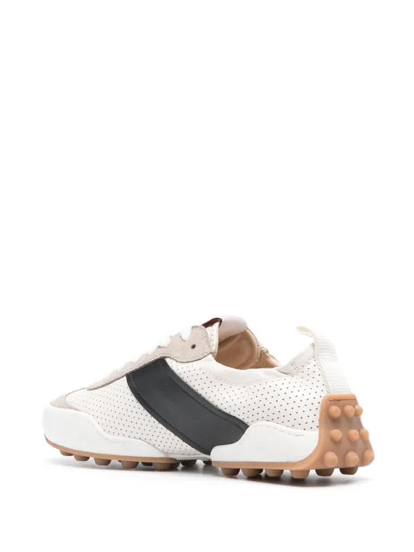 【TOD'S 】イタリア製 レザー ロゴ スニーカー 送料・関税込み TOD'S - トッズ TOD'S スニーカー ローカット レースアップ ロゴ