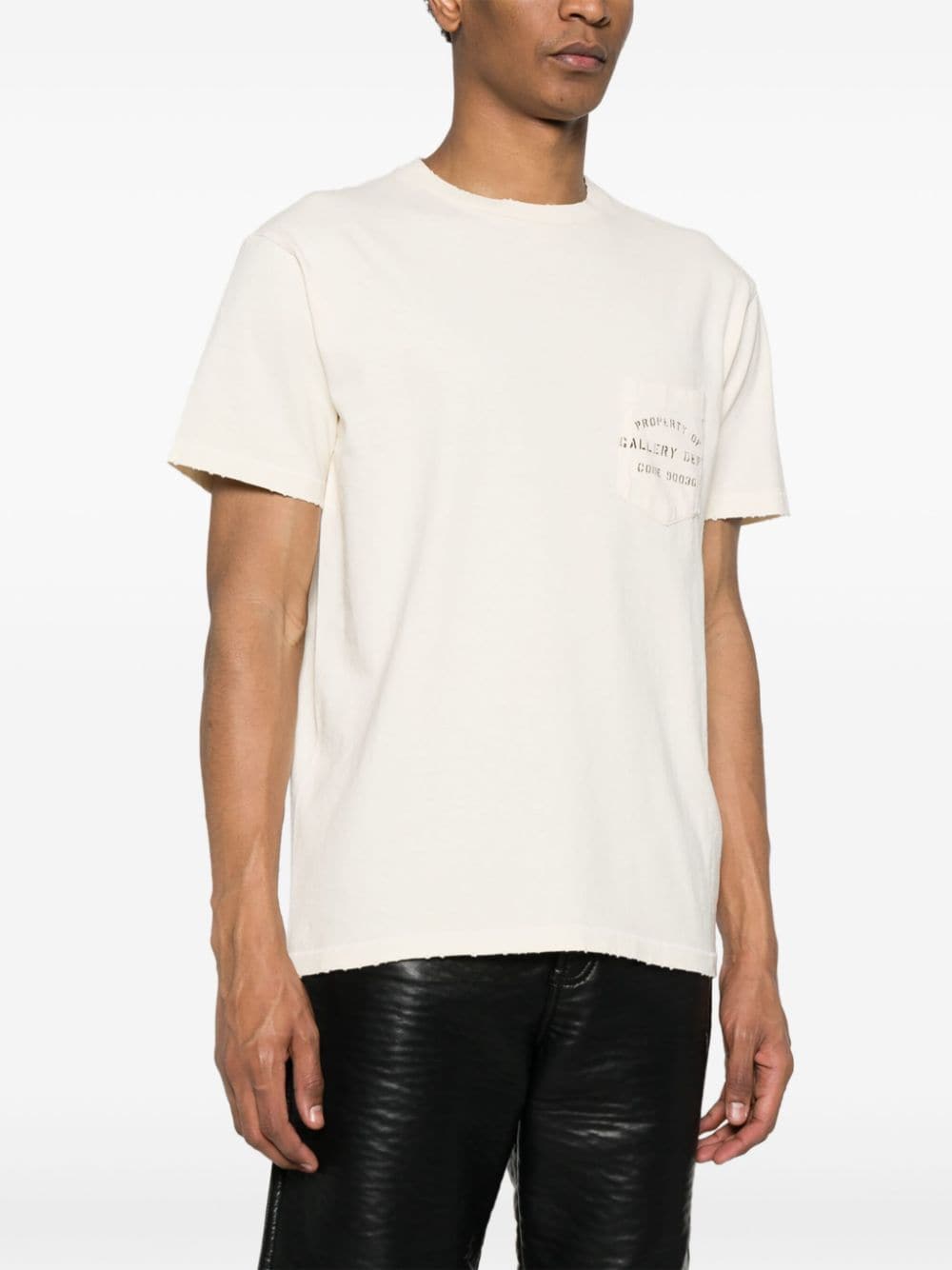 Shop Gallery Dept. Logo-print Cotton T-shirt In White