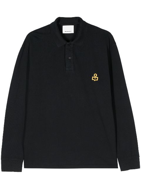 MARANT Anafikolo logo-embroidered polo shirt