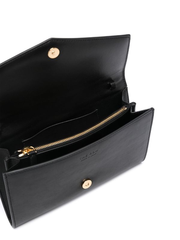 The Row Envelope Leather Cross Body Bag - Farfetch