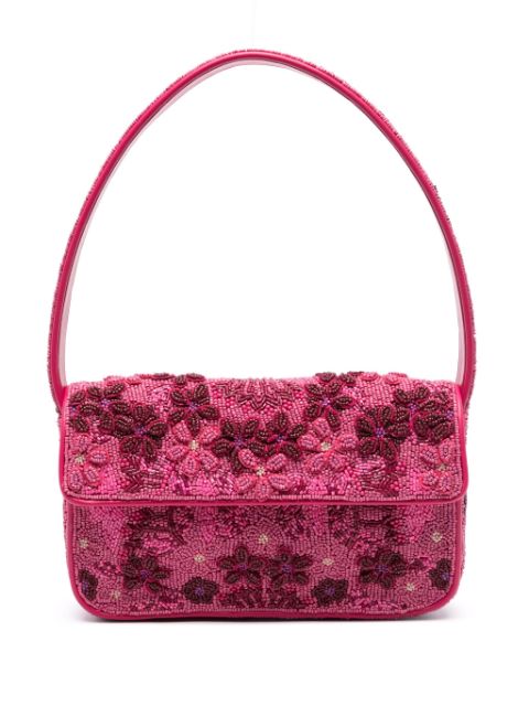 STAUD Tommy beaded shoulder bag