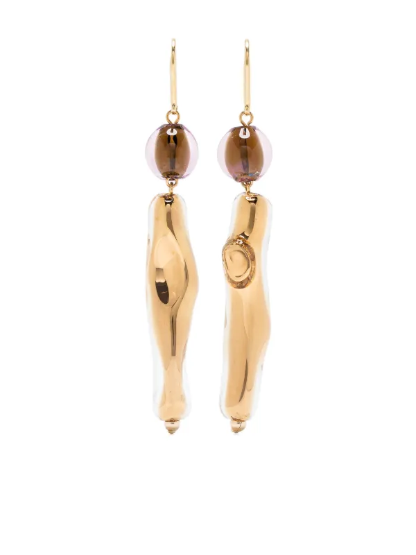 Isabel Marant Hiroki Drop Earrings in Gold