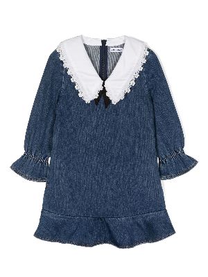 Zara girls denim on sale dress