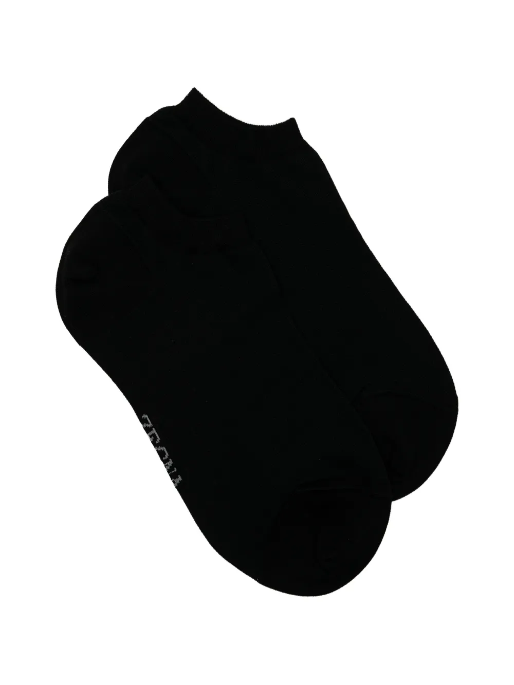 Zegna Black Cotton Blend Socks - 001 BLACK