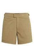 Zegna 232 Road Brand Mark swim shorts - Green