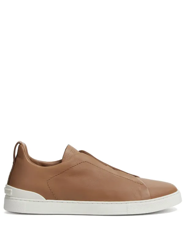 スニーカー ZEGNA 'Triple Stitch' sneakers Brown 24504999_55870258_600.jpg