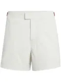 Zegna 232 Road Brand Mark swim shorts - White