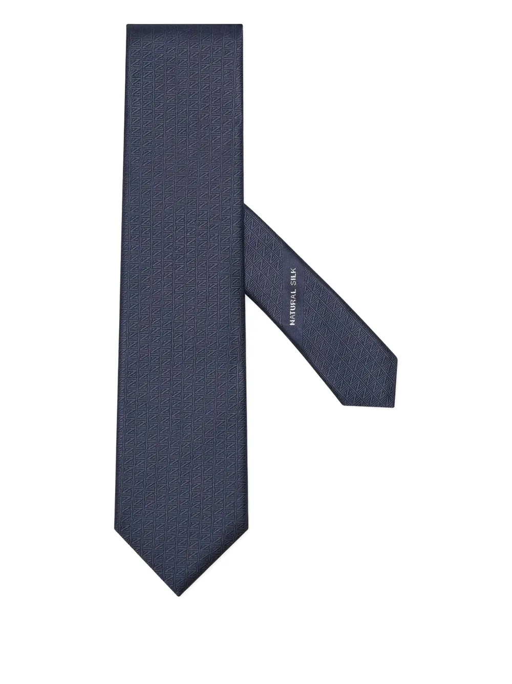 Zegna silk tie - Blu