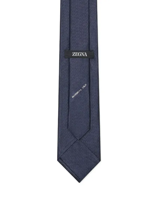Zegna シルク ネクタイ | ブルー | FARFETCH JP