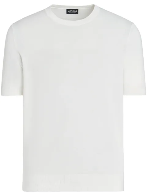 Zegna crew-neck cotton T-shirt