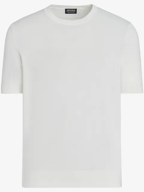 Zegna crew-neck cotton T-shirt