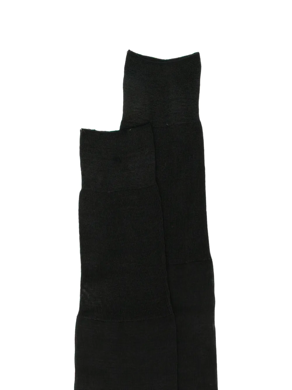  Zegna Logo-print Socks - 022 Dark Grey 