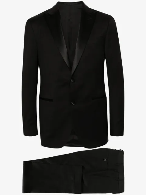 Corneliani single-breasted virgin wool suit
