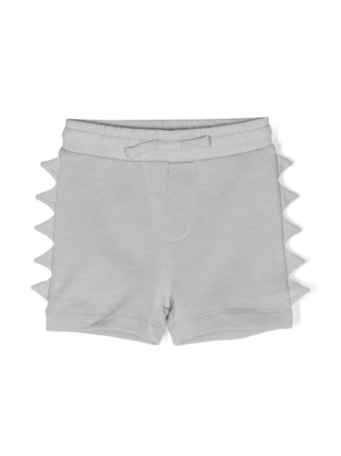 Stella McCartney Kids 3D-detailing cotton shorts