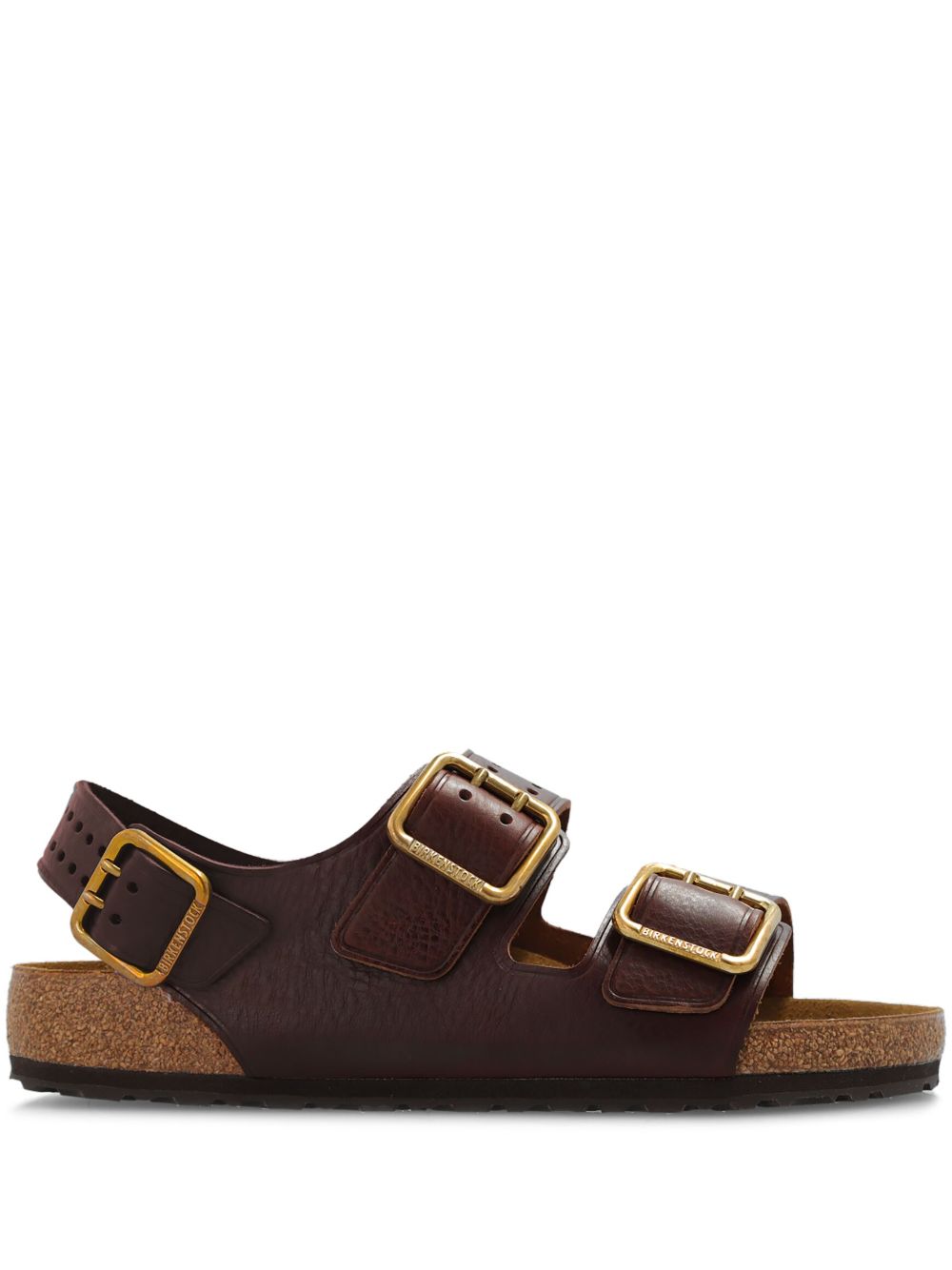 Birkenstock Milano leather sandals Brown