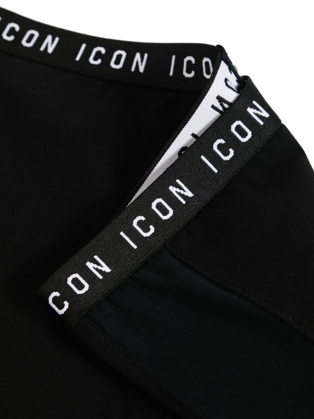 Shop Dsquared2 Icon Cycling Shorts In Black