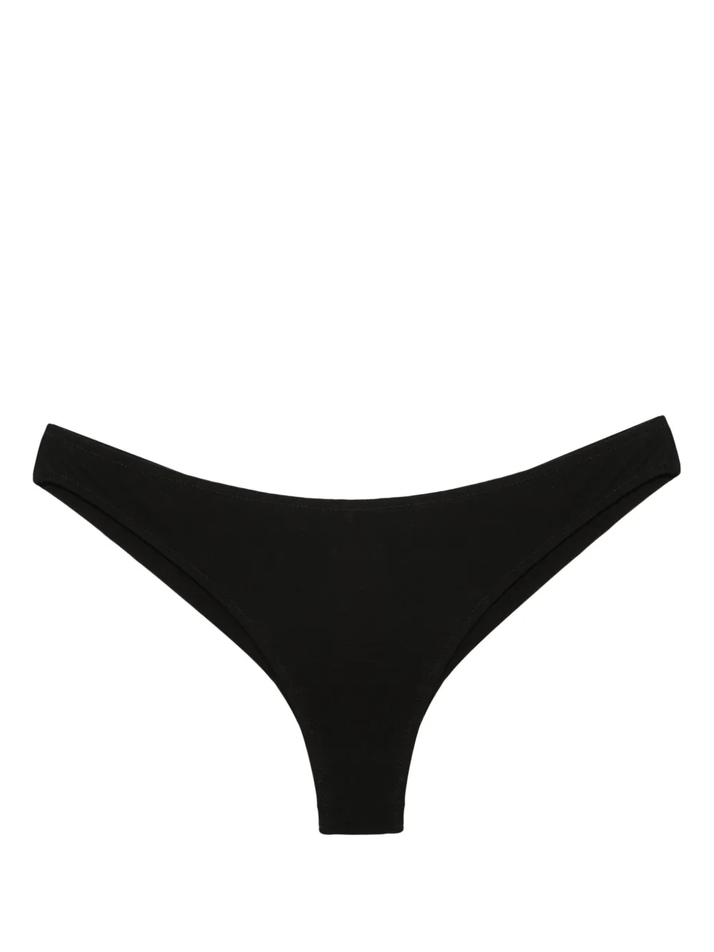 Dsquared2 Logo-print Stretch-cotton Brief In Black