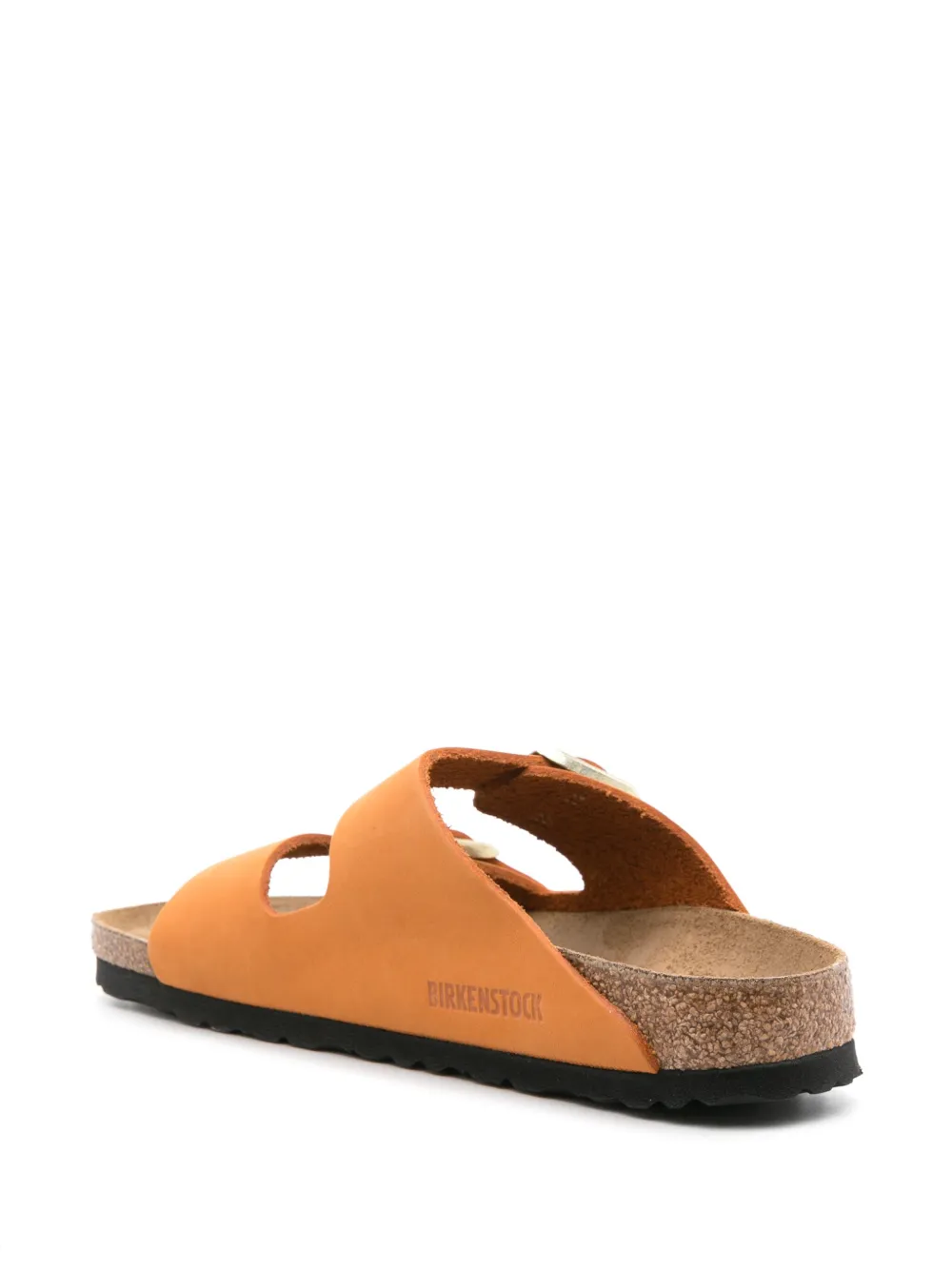 Orange suede birkenstocks shop