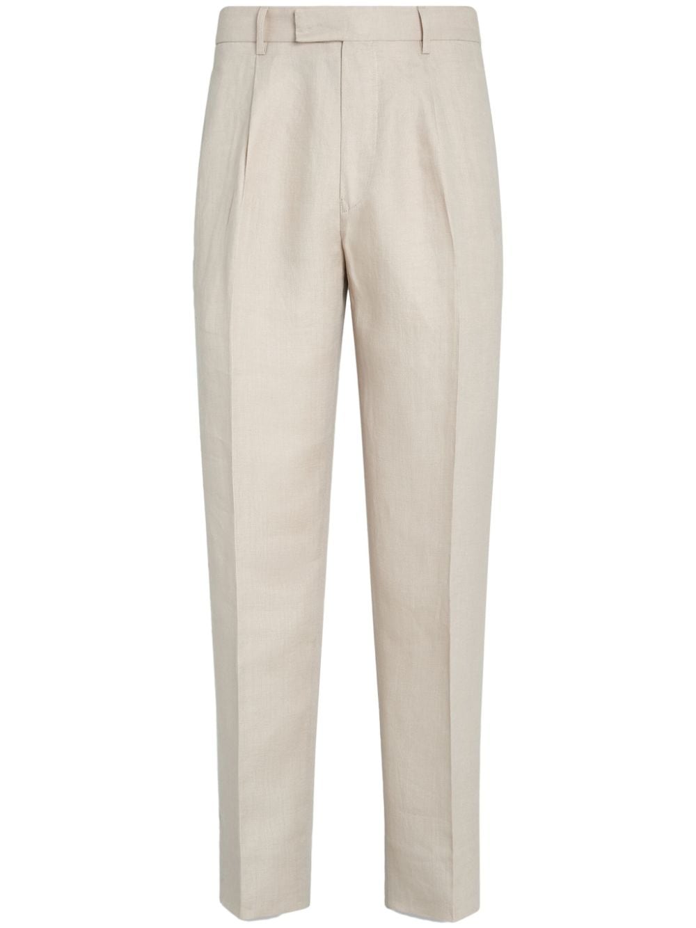 Zegna Oasi linnen broek Beige