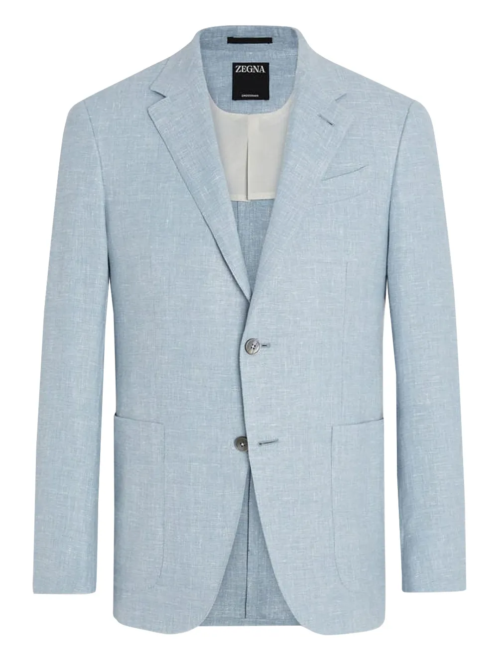 Zegna single-breasted blazer | Blue | Image 1