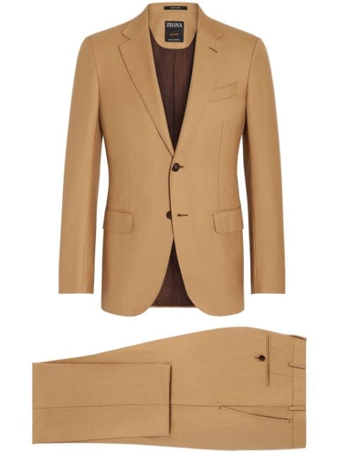 Zegna Oasi single-breasted cashmere suit