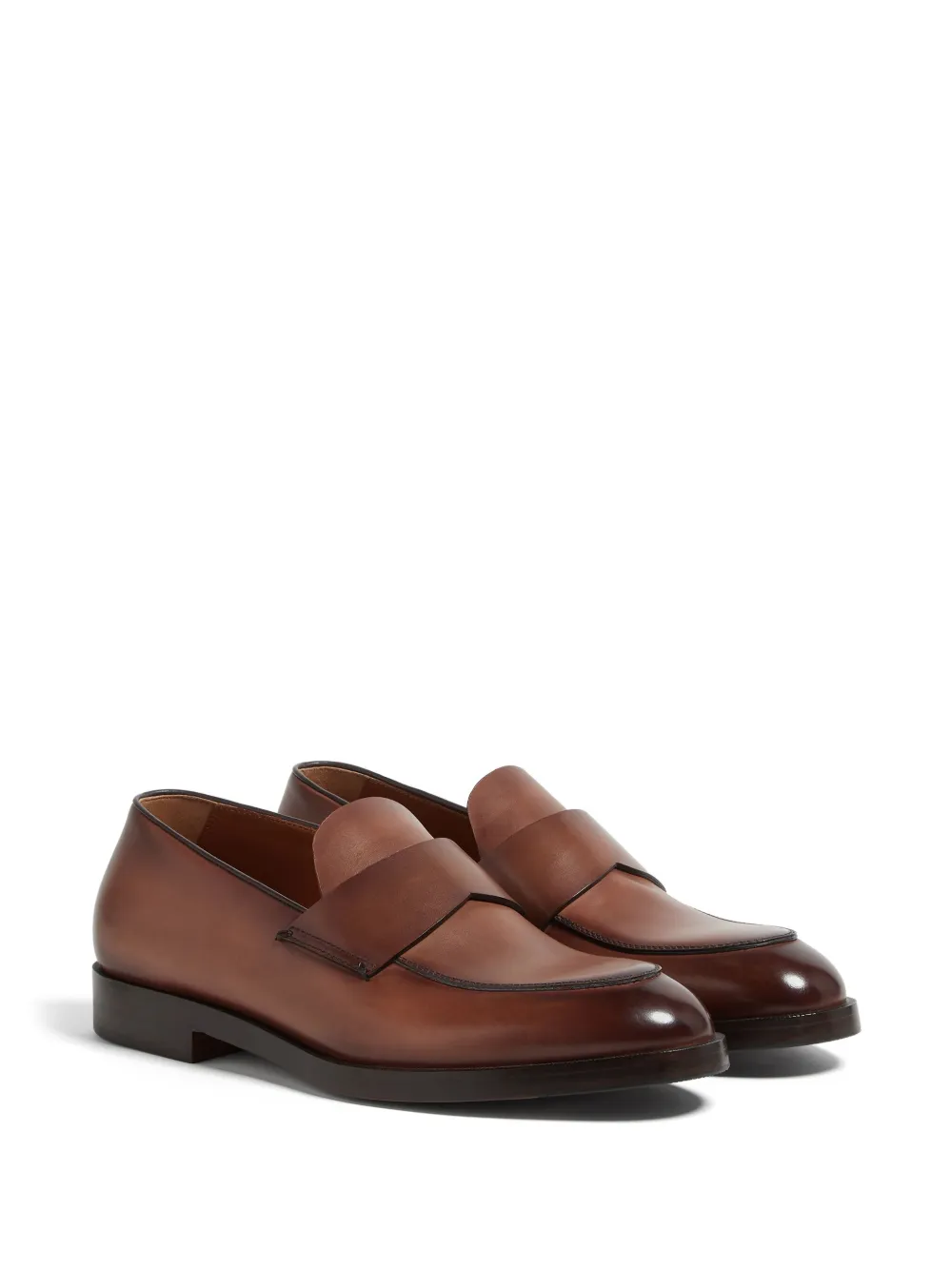Zegna Torino leather loafers | Image 2