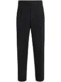 Zegna mid-rise tailored trousers - Black