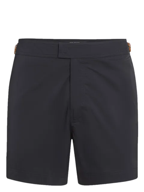 Zegna 232 Road Brand Mark swim shorts