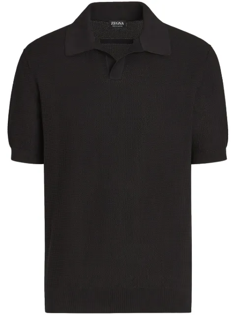 Zegna cotton polo shirt