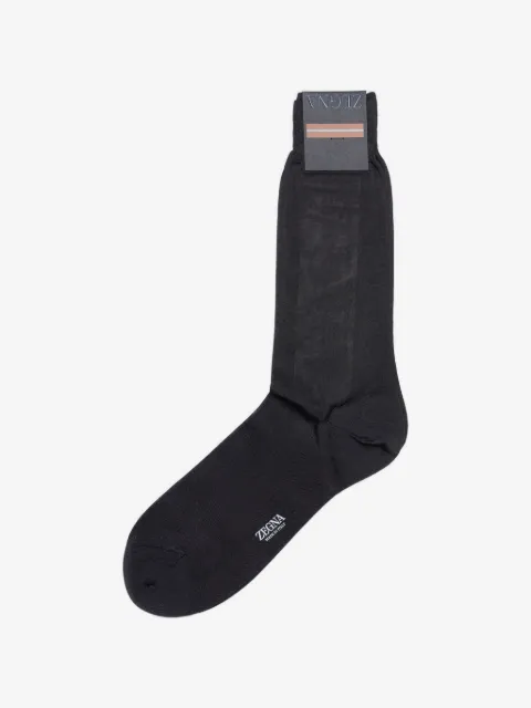 Zegna calcetines gris oscuro