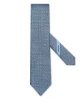 Zegna Cento Fili silk tie - Blue