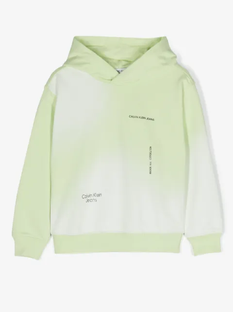 Calvin Klein Kids hoodie con logo estampado